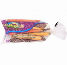 Load image into Gallery viewer, Organic rainbow carrots

